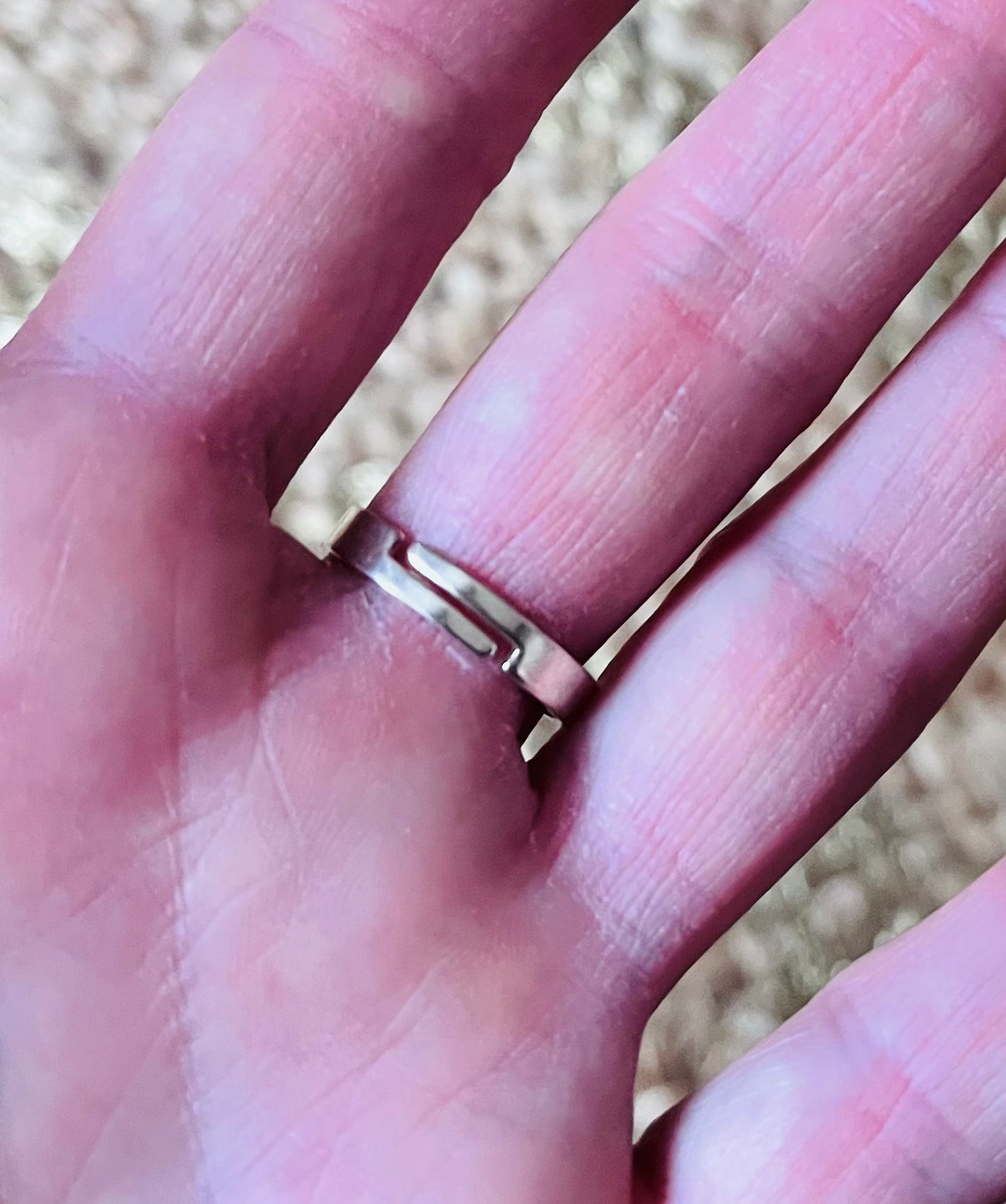 Bague amulette scarabée Labradorite