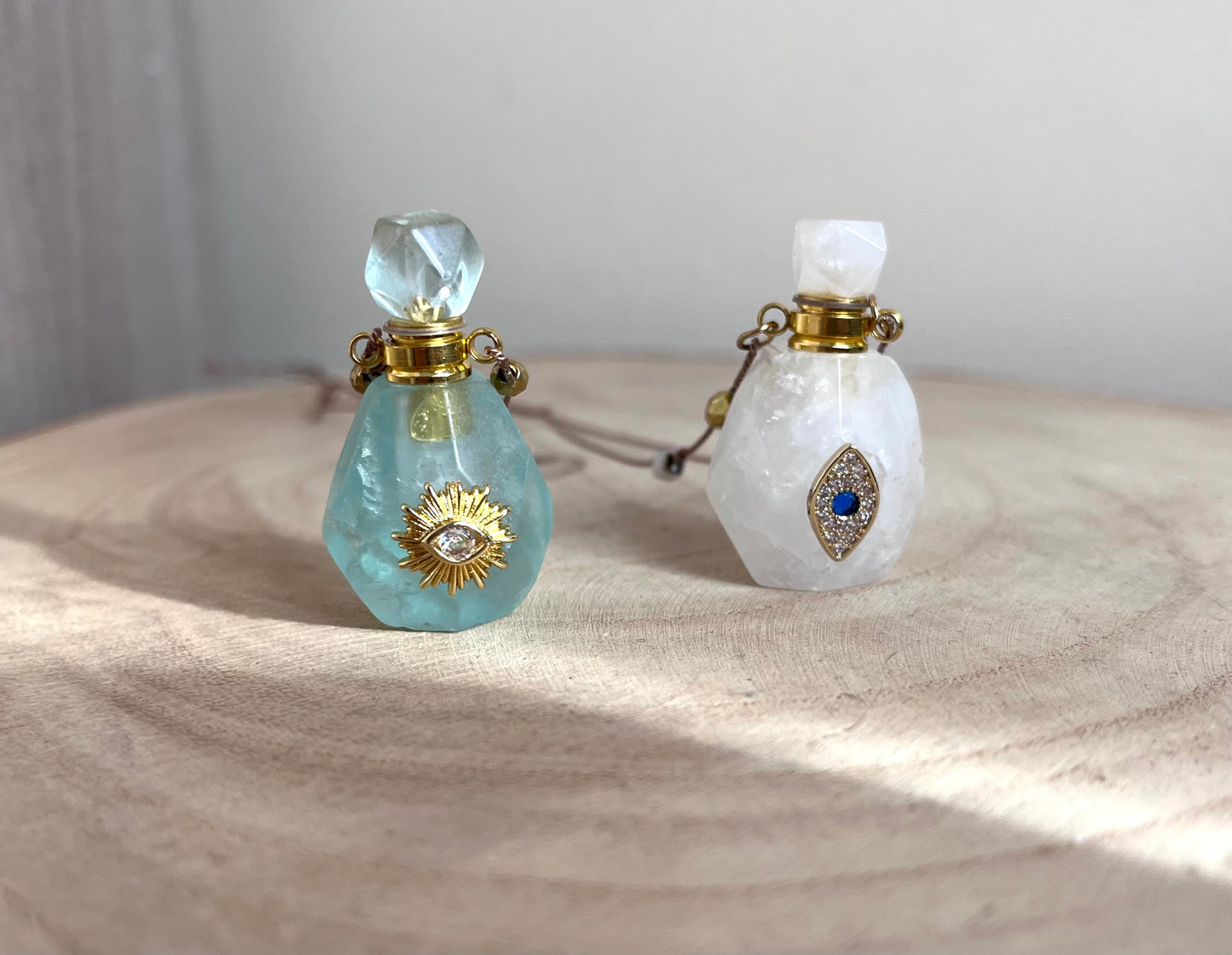 Collier fiole Quartz