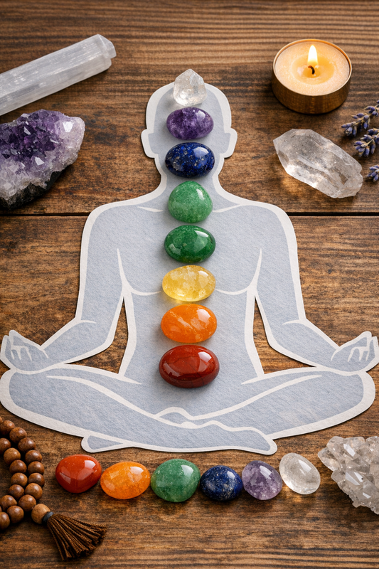 🌈 Les pierres associées à chaque chakra et comment les harmoniser