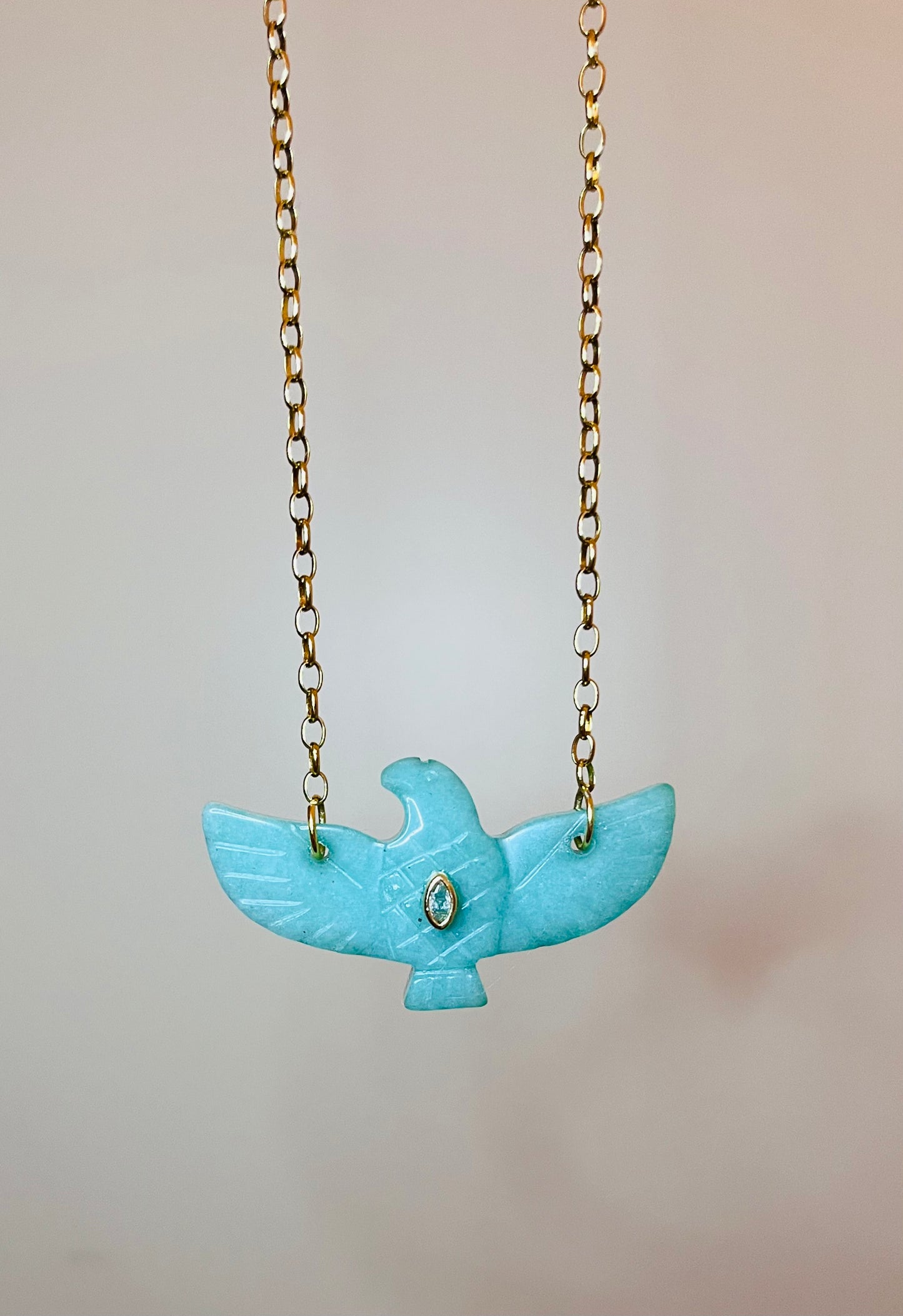 Collier phœnix Amazonite