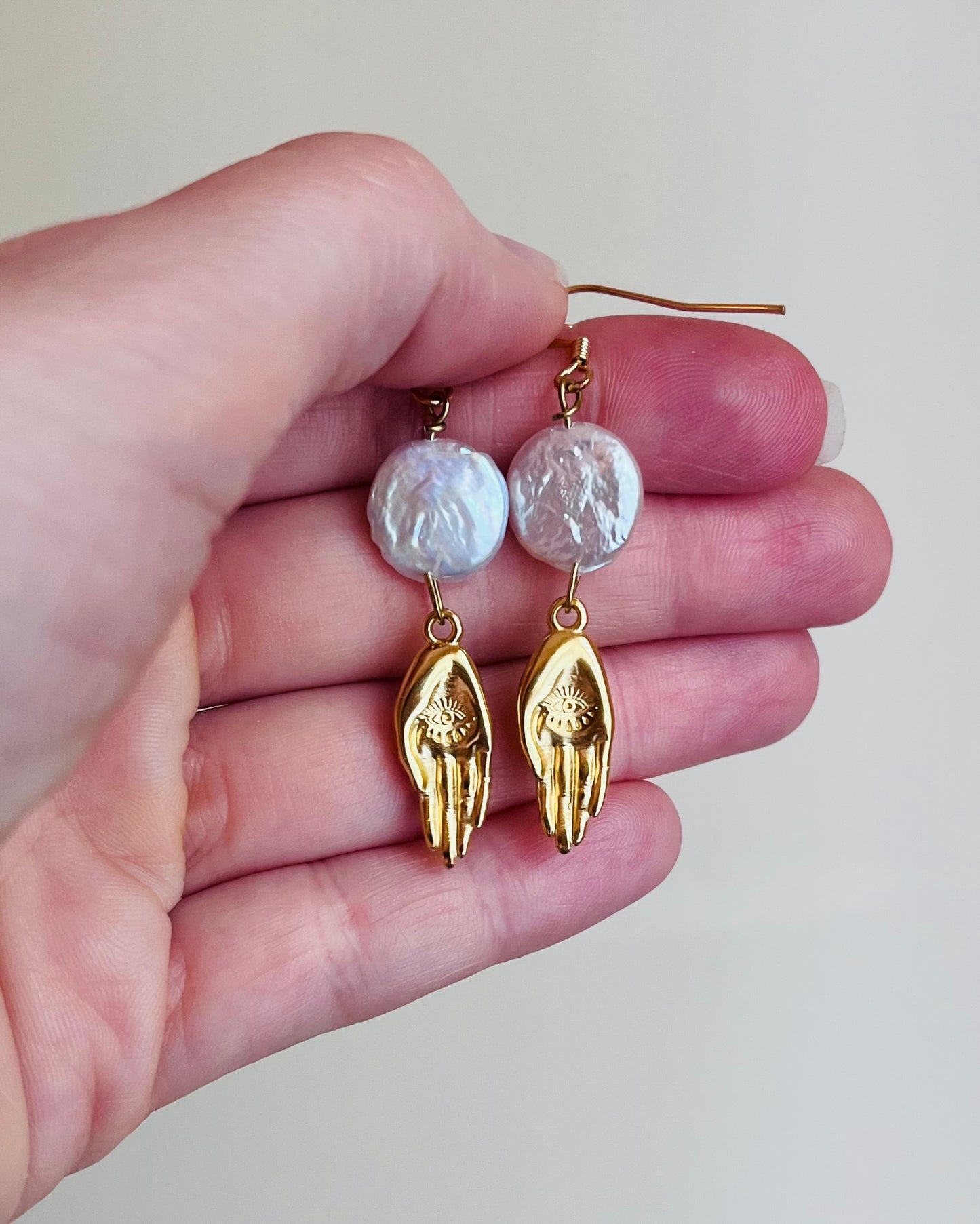 Boucles d’oreilles Perles d’eau douce