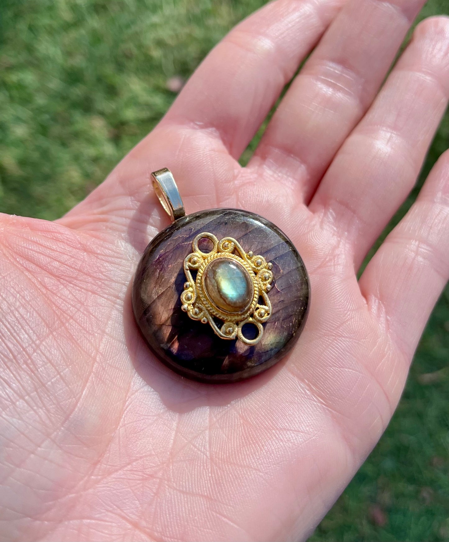 Pendentif Labradorite