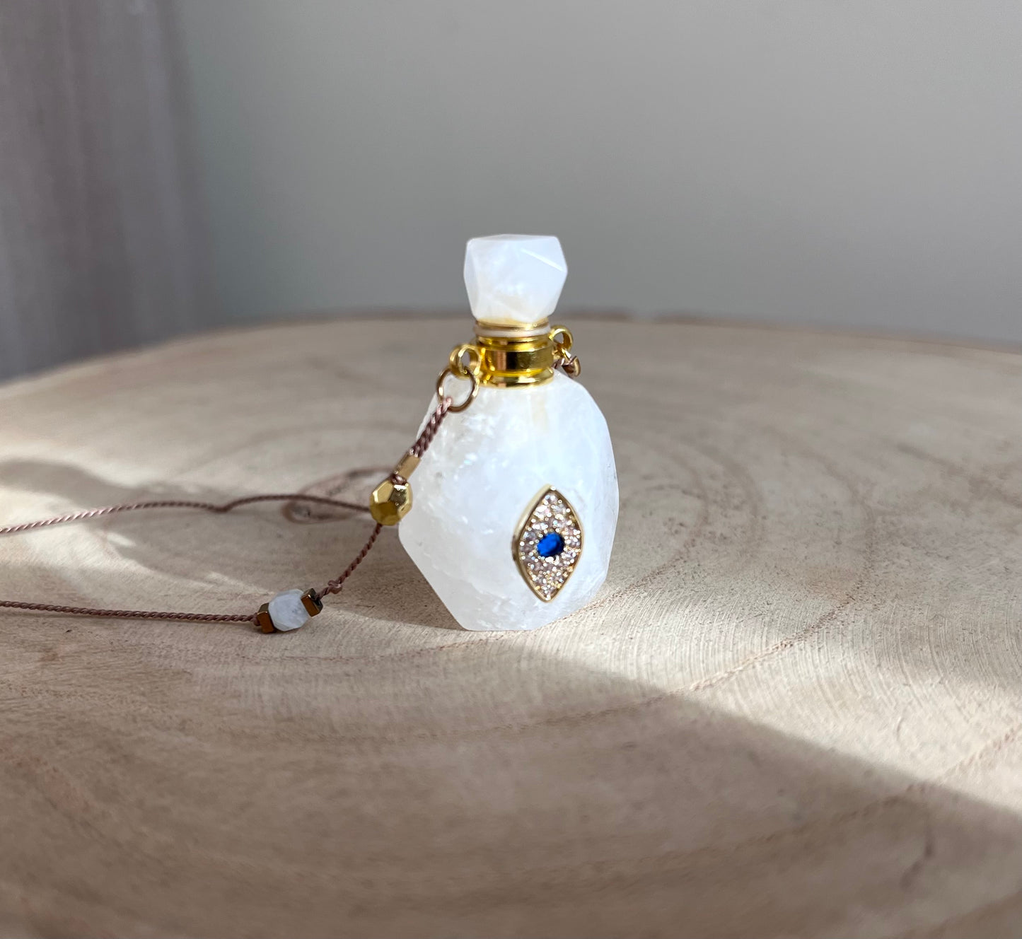 Collier fiole Quartz
