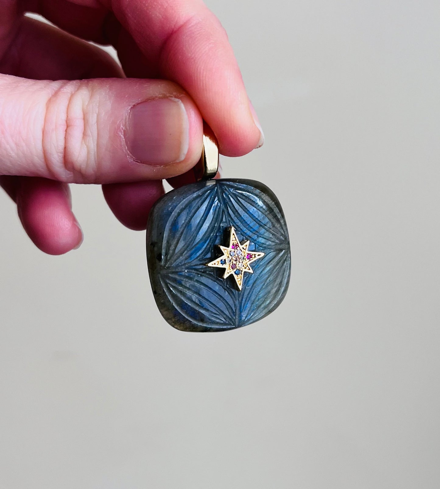Pendentif Labradorite - Éloignement des énergies négatives