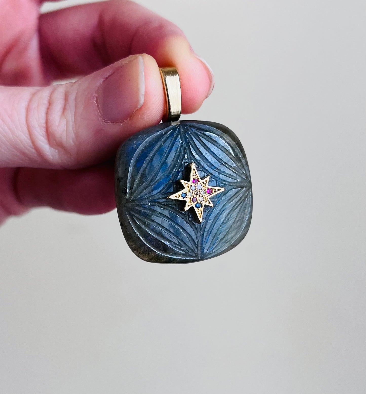 Pendentif Labradorite - Éloignement des énergies négatives