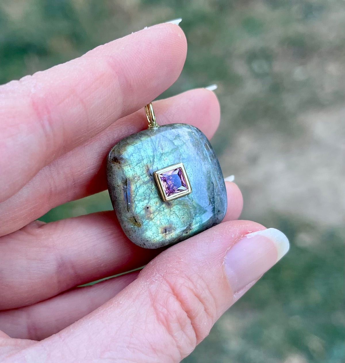 Pendentif Talisman Labradorite