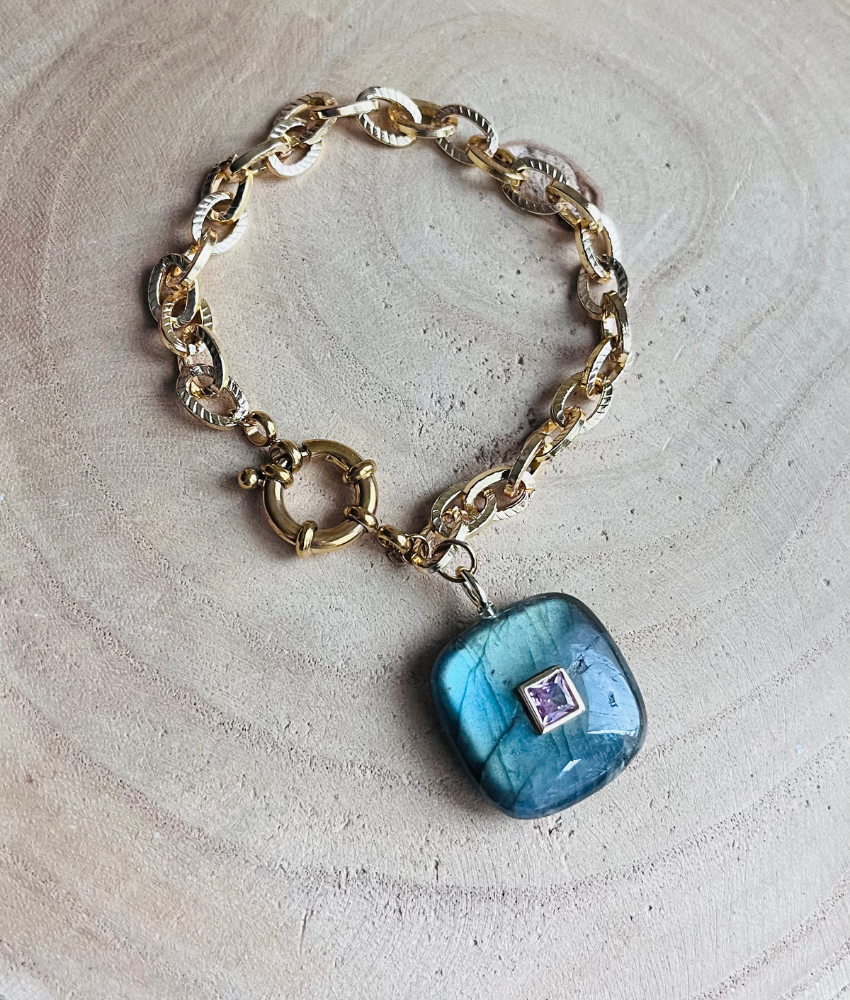 Bracelet Talisman Labradorite