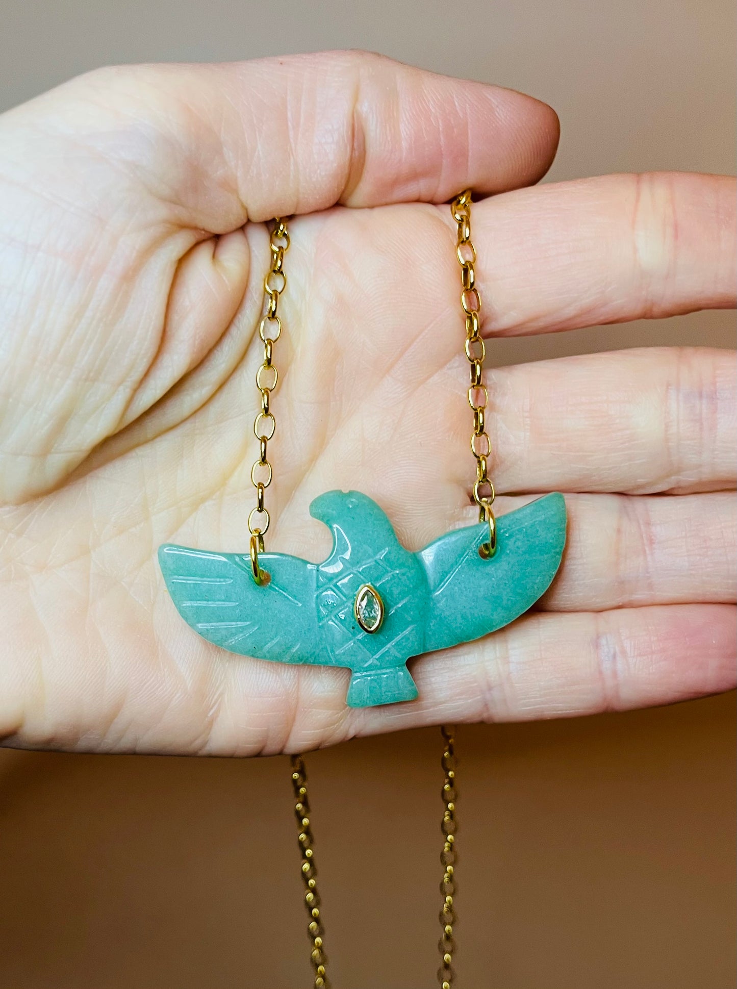 Collier phœnix Amazonite