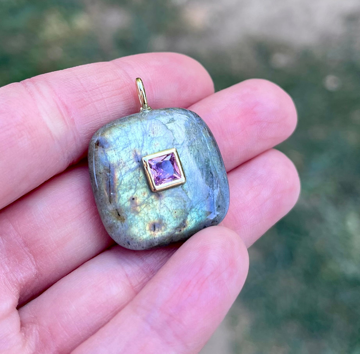 Pendentif Talisman Labradorite