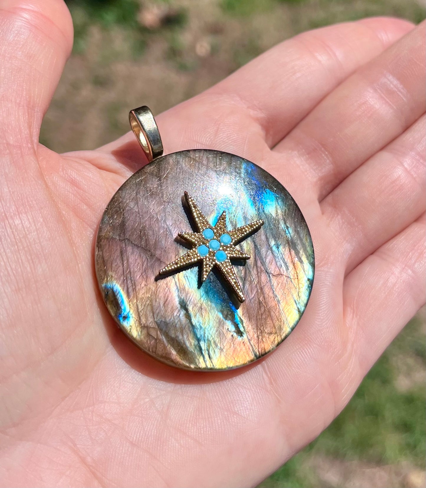 Pendentif Labradorite