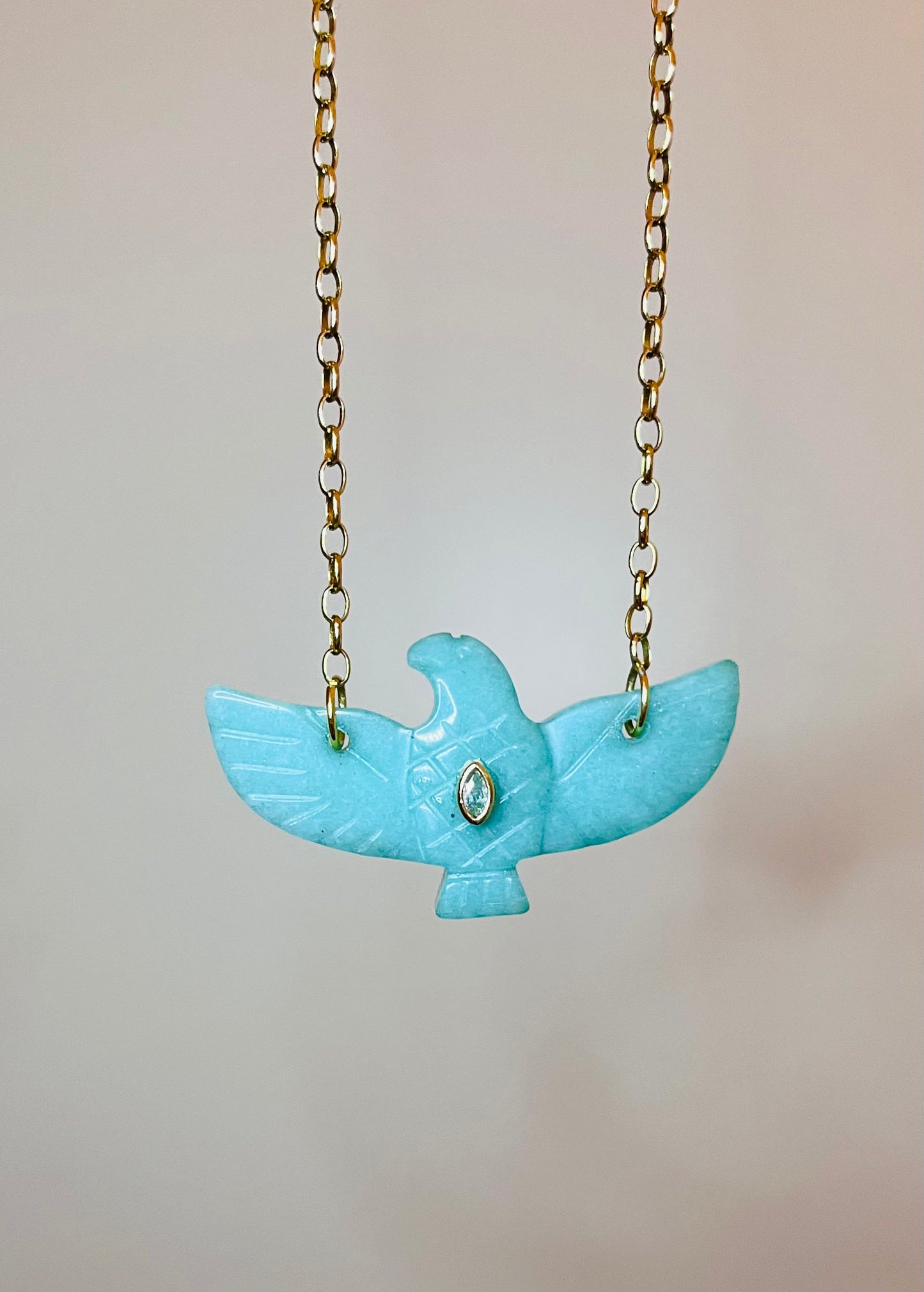 Collier phœnix Amazonite