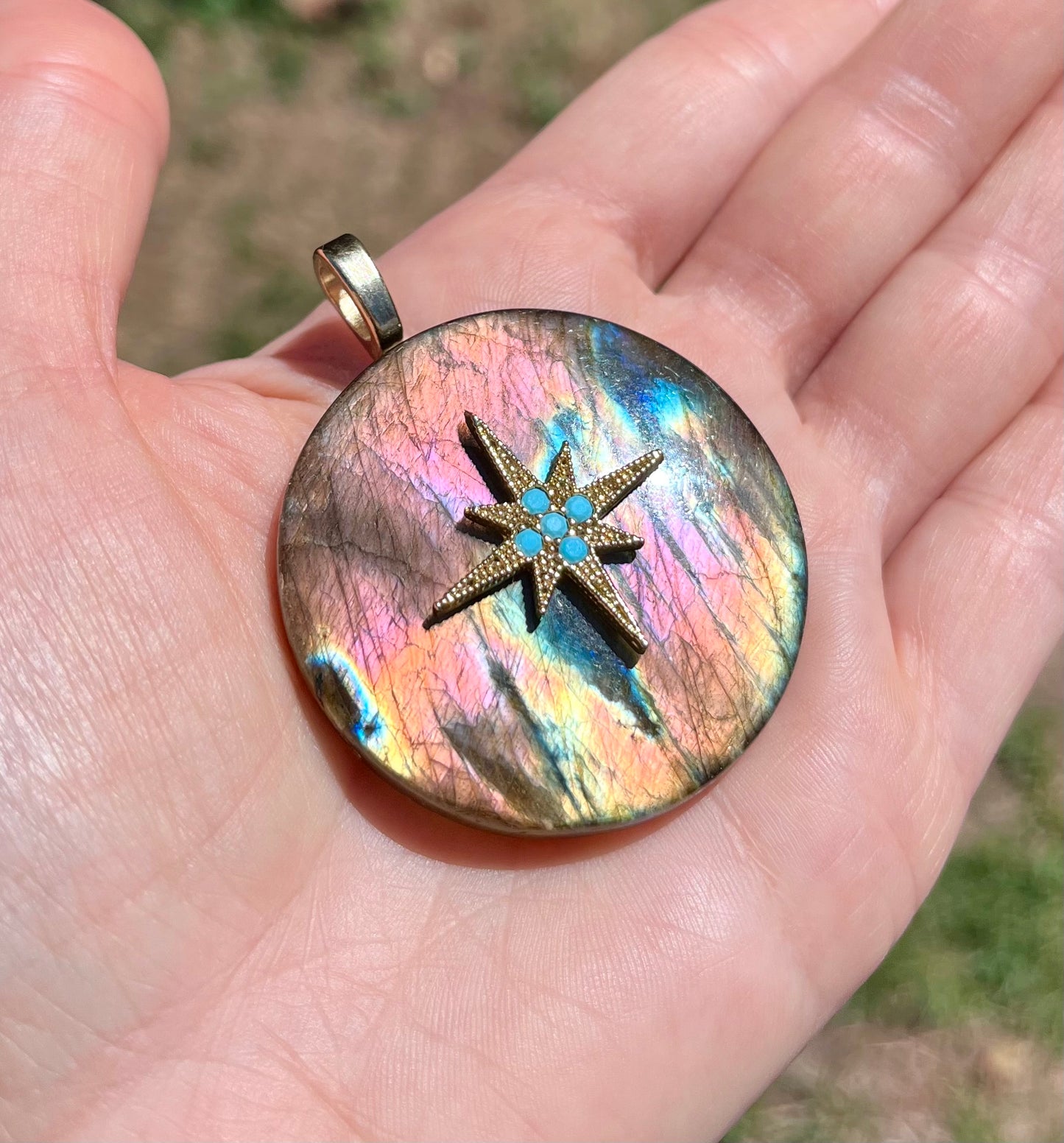 Pendentif Labradorite