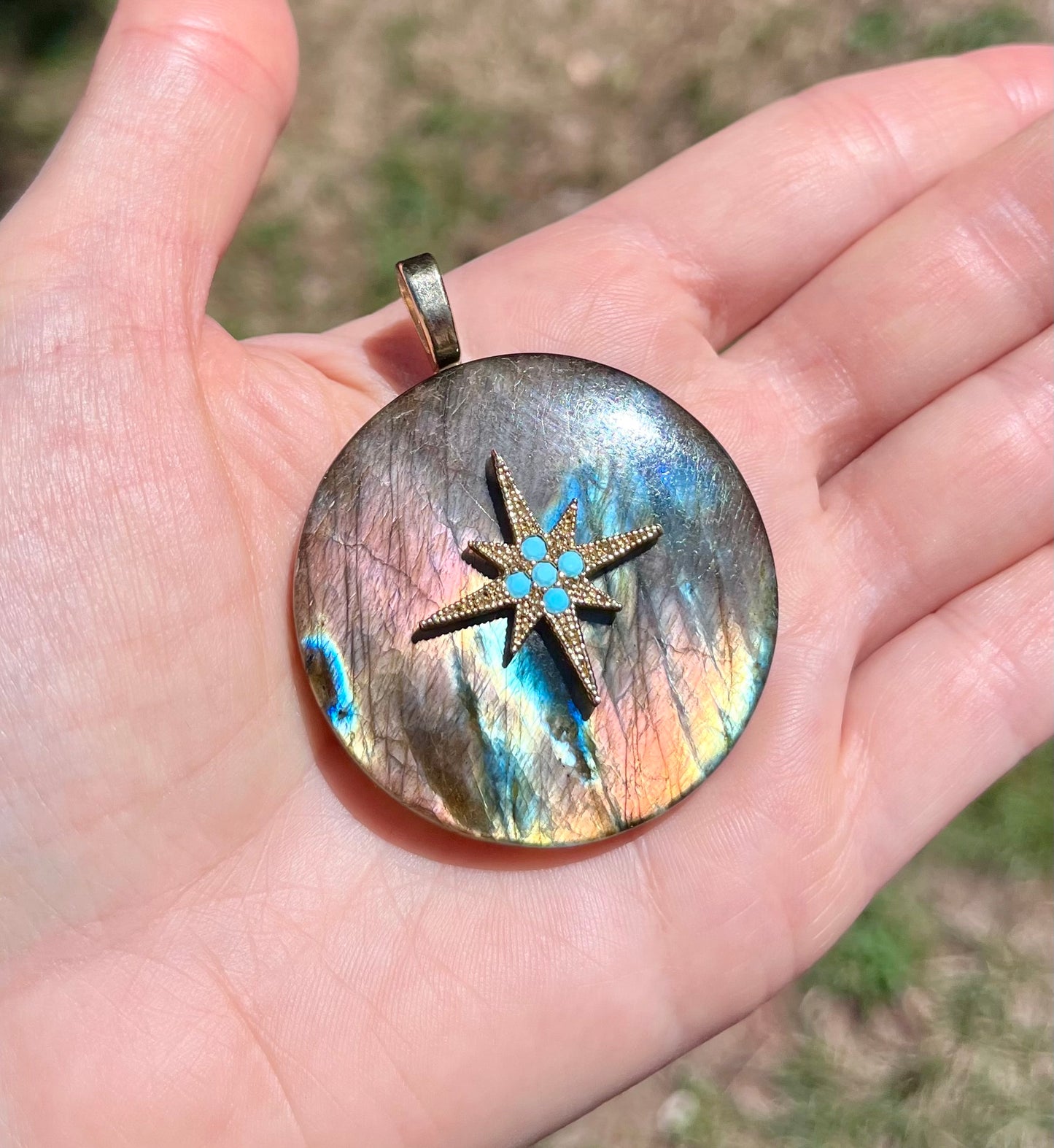 Pendentif Labradorite