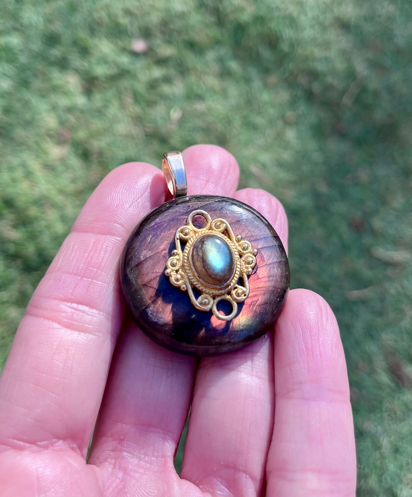 Pendentif Labradorite