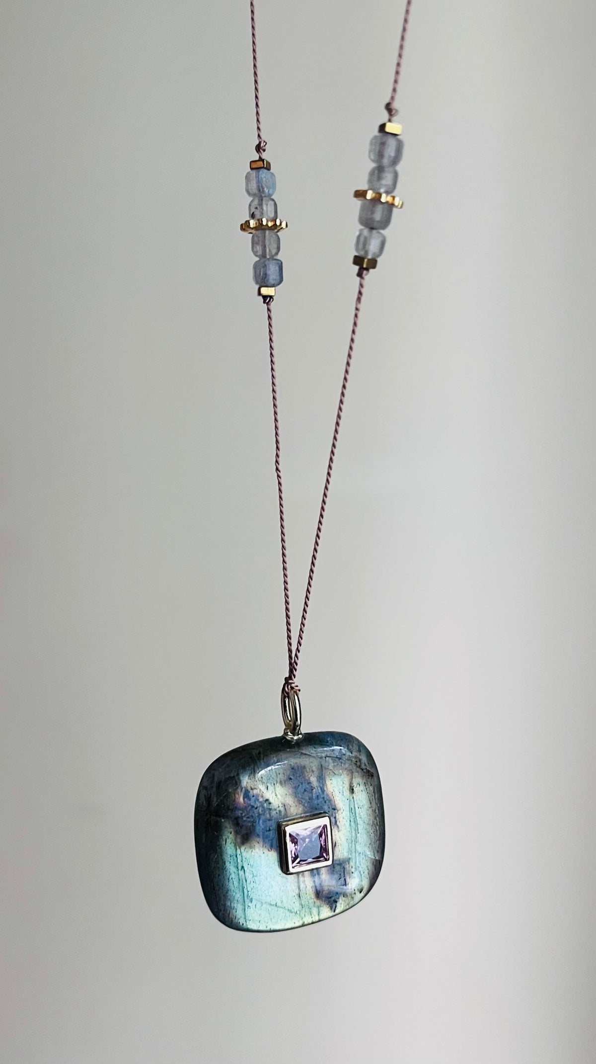 Sautoir talisman Labradorite