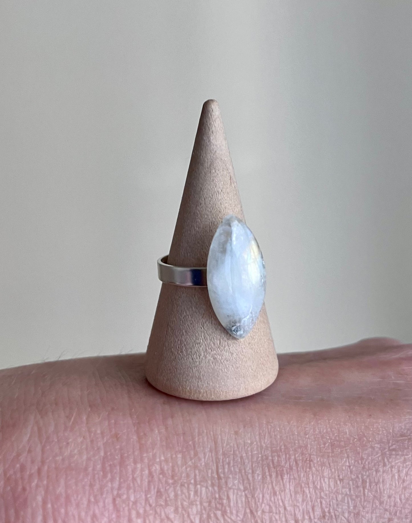 Bague argent 925 et Pierre de Lune