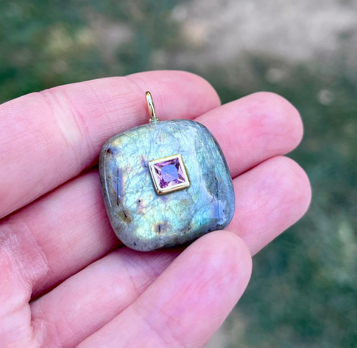 Pendentif Talisman Labradorite