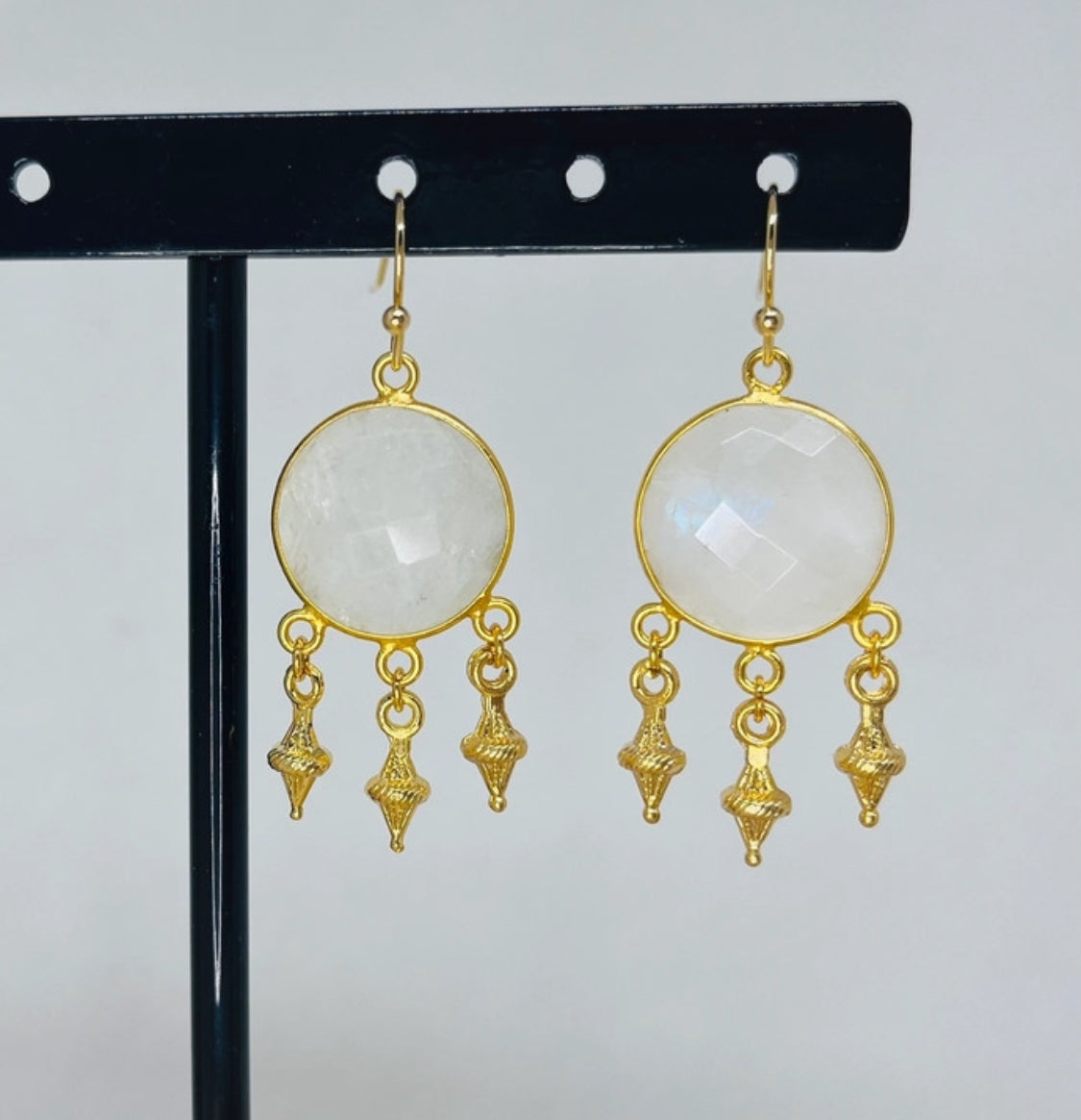 Boucles d’oreilles Pierre de Lune