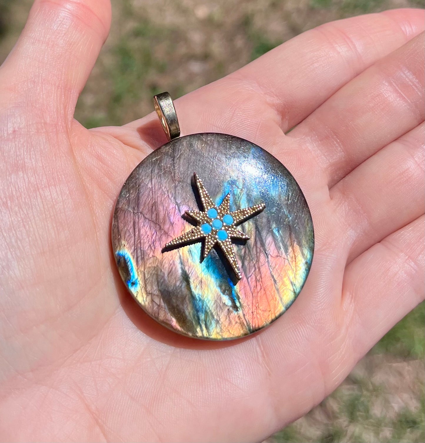 Pendentif Labradorite