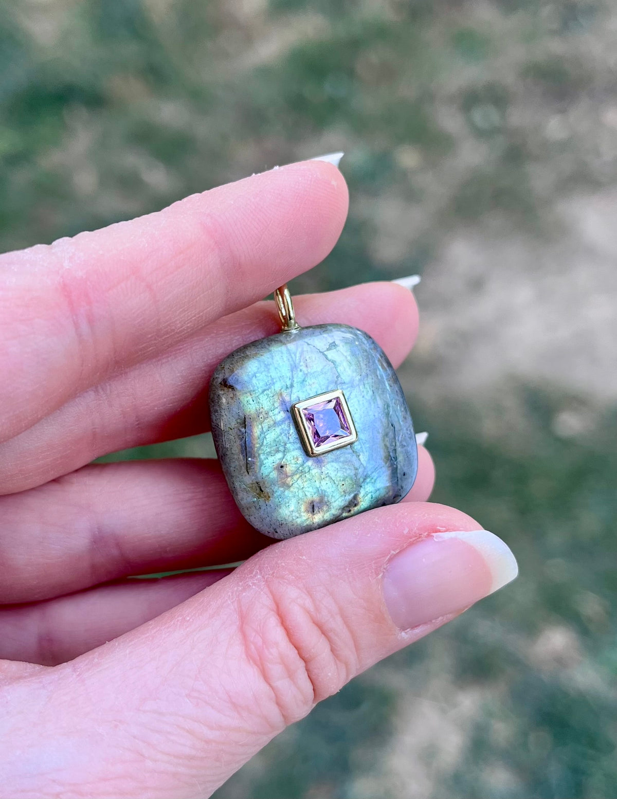 Pendentif Talisman Labradorite