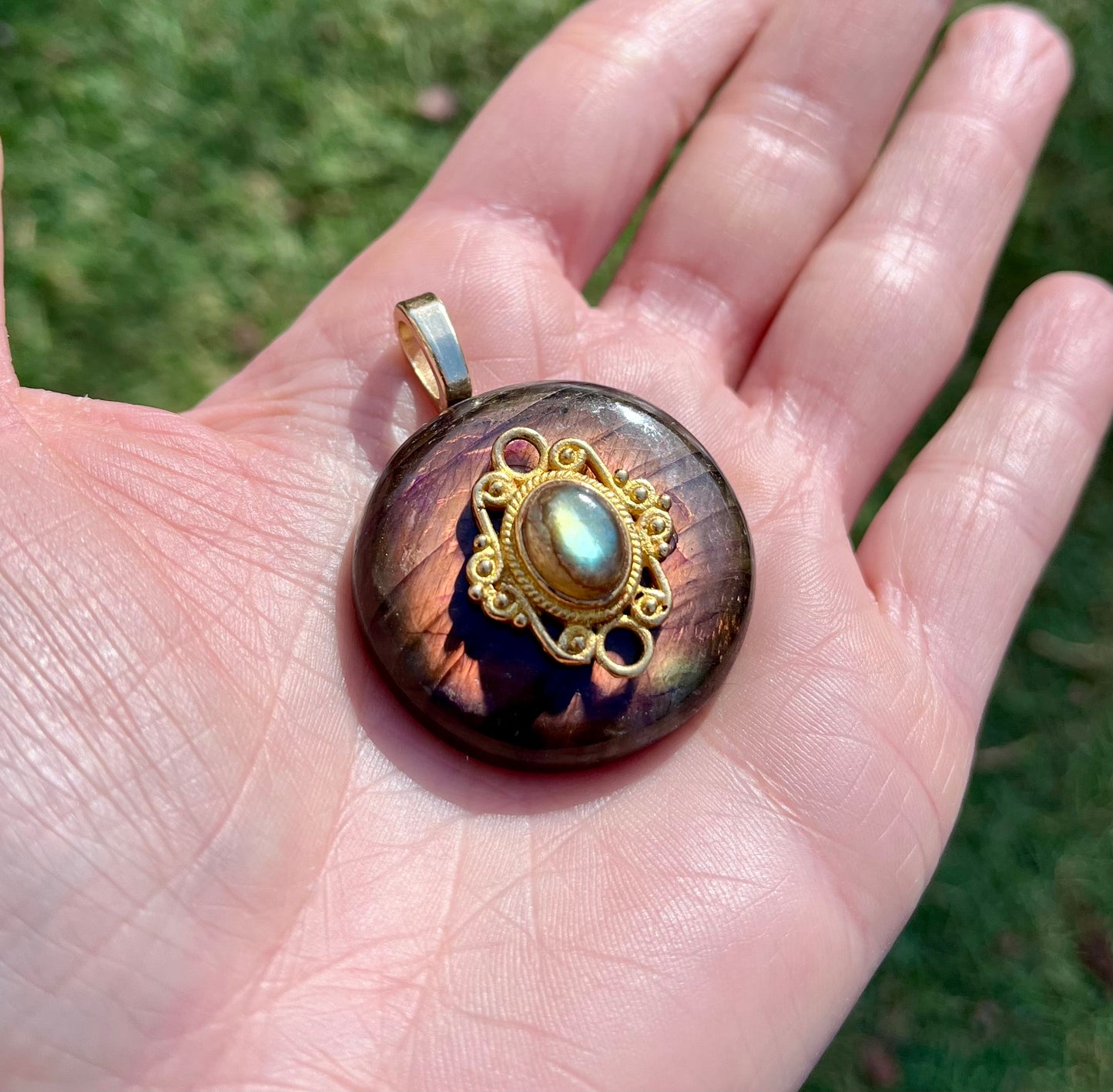 Pendentif Labradorite