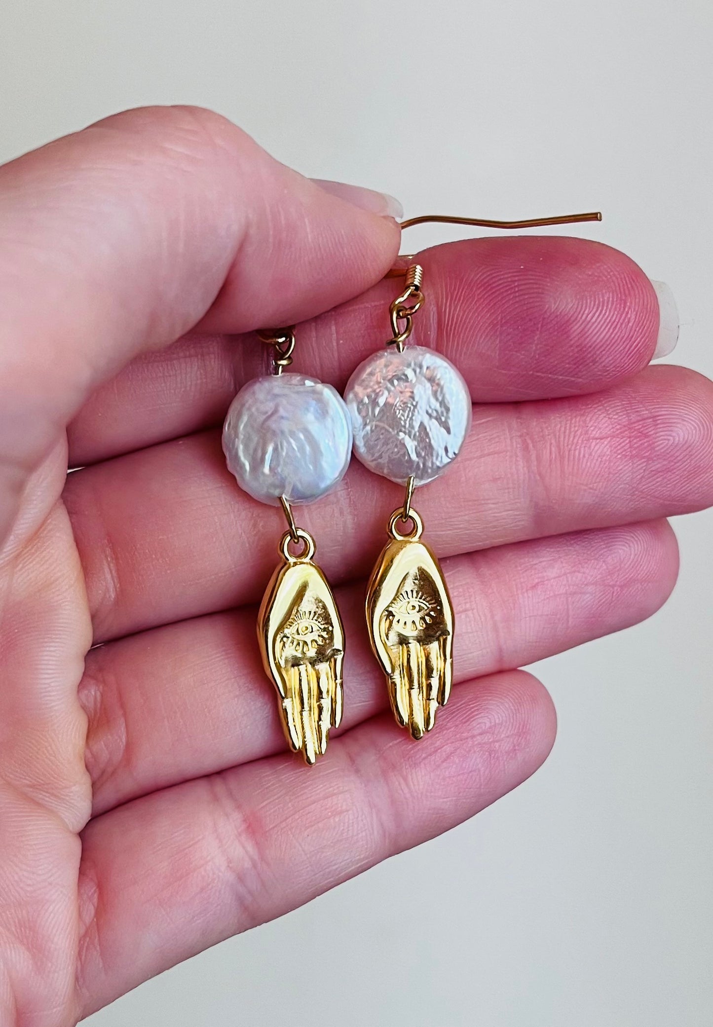 Boucles d’oreilles Perles d’eau douce