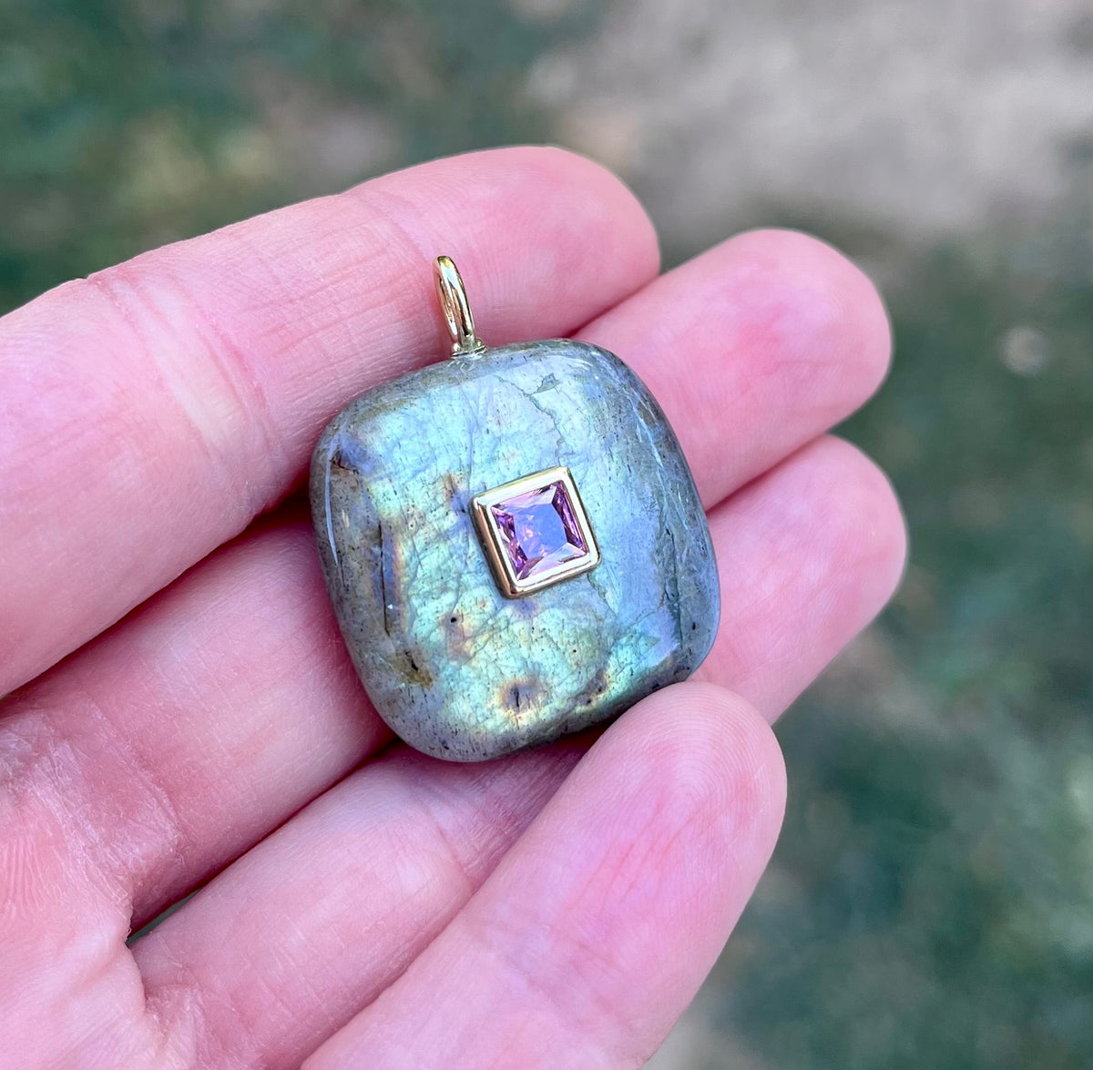 Pendentif Talisman Labradorite