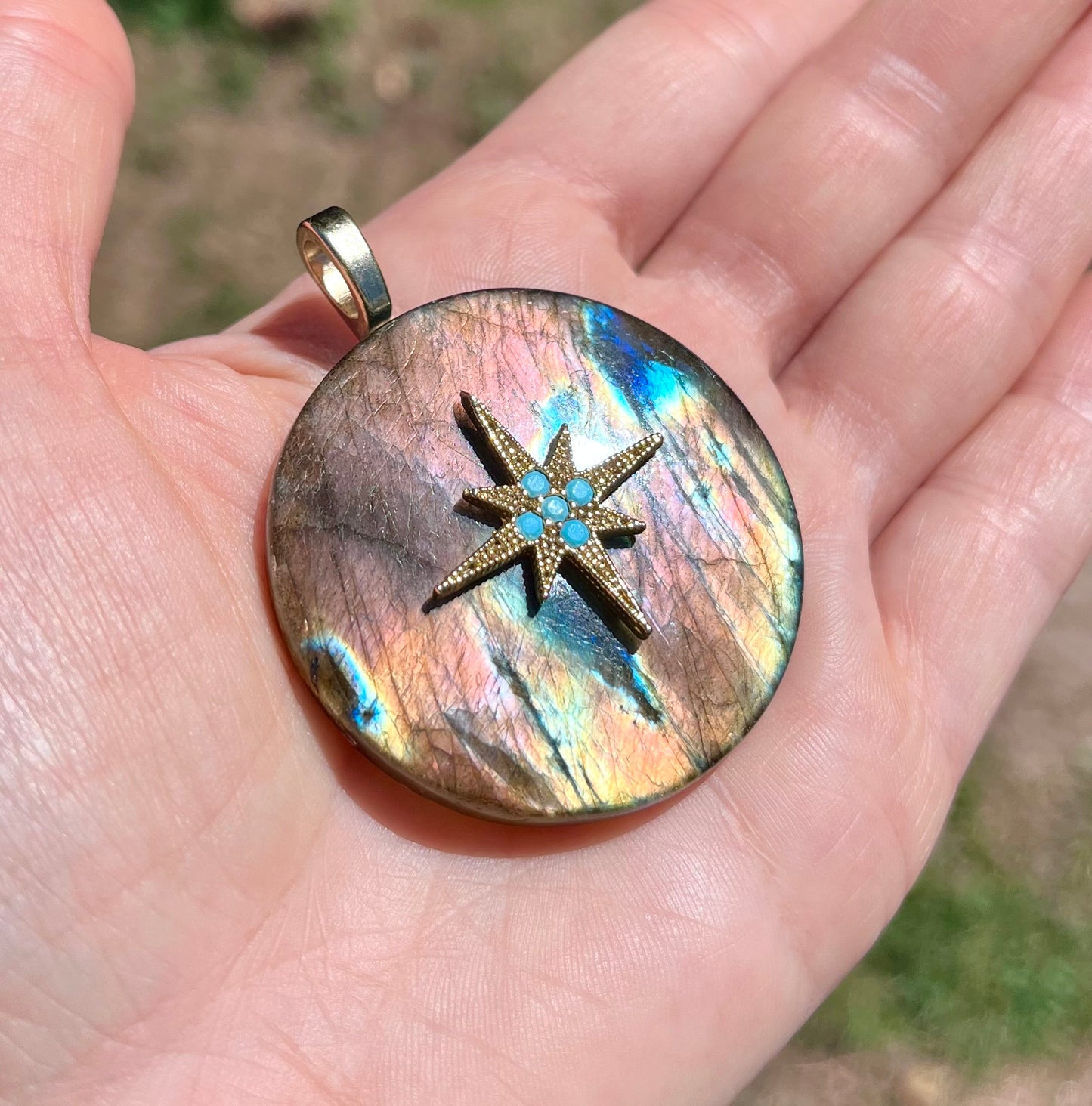 Pendentif Labradorite
