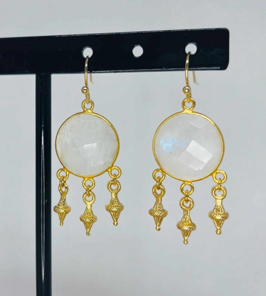 Boucles d’oreilles Pierre de Lune