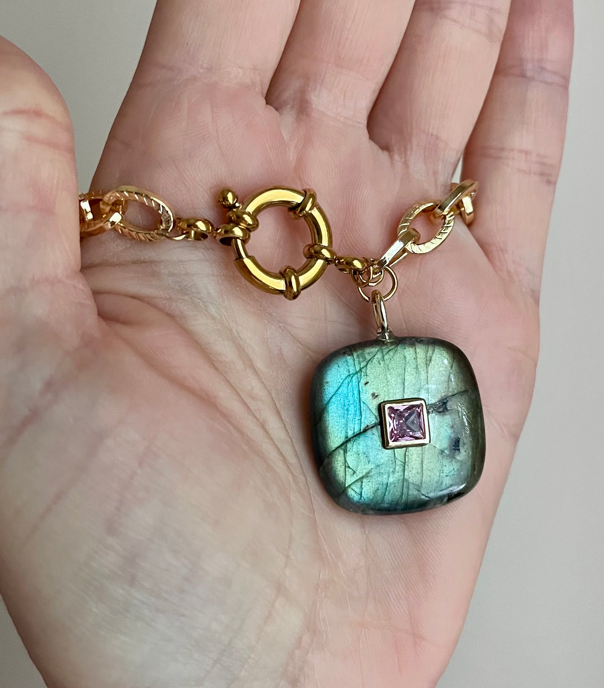 Bracelet Talisman Labradorite