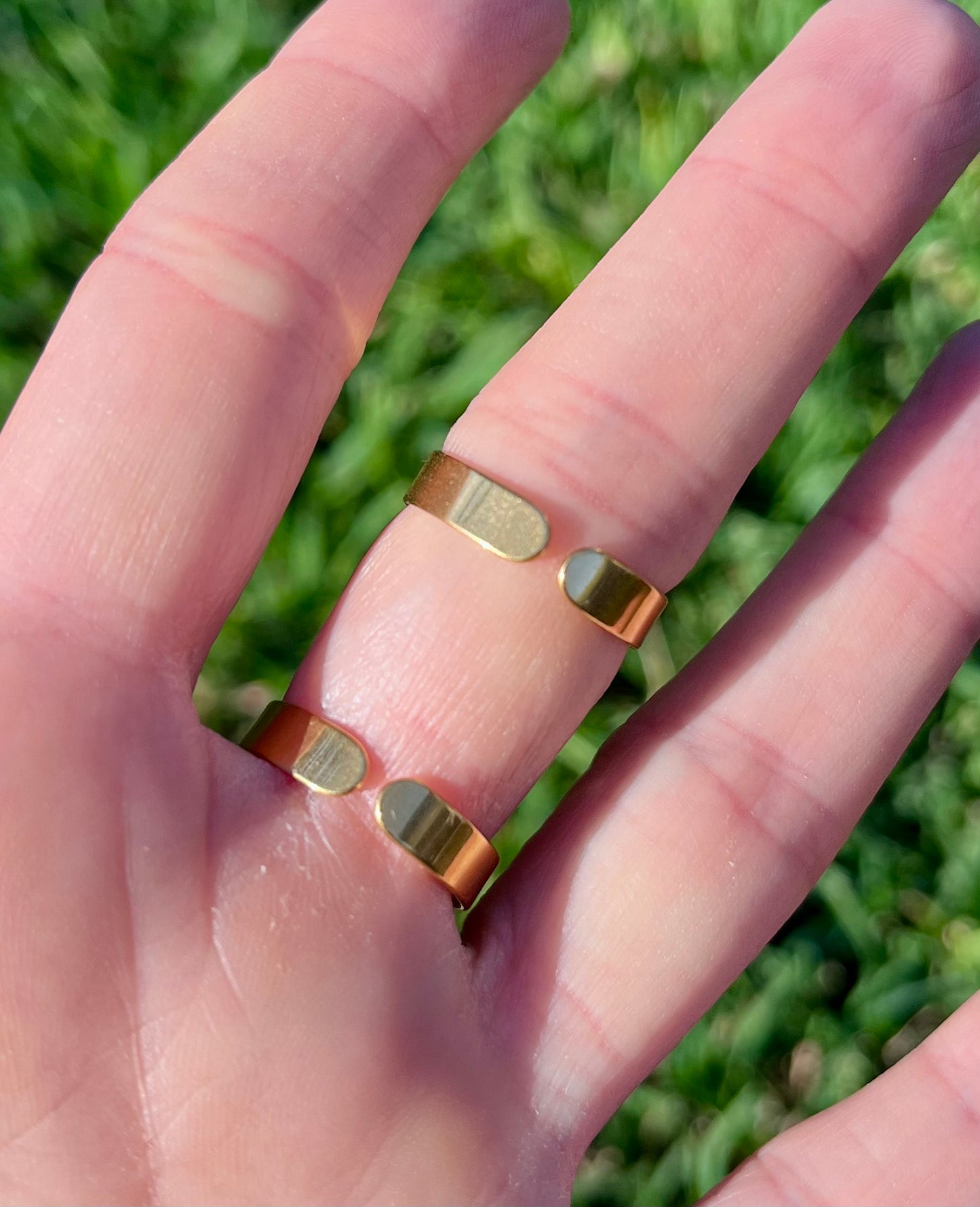 Bague main protectrice Améthyste