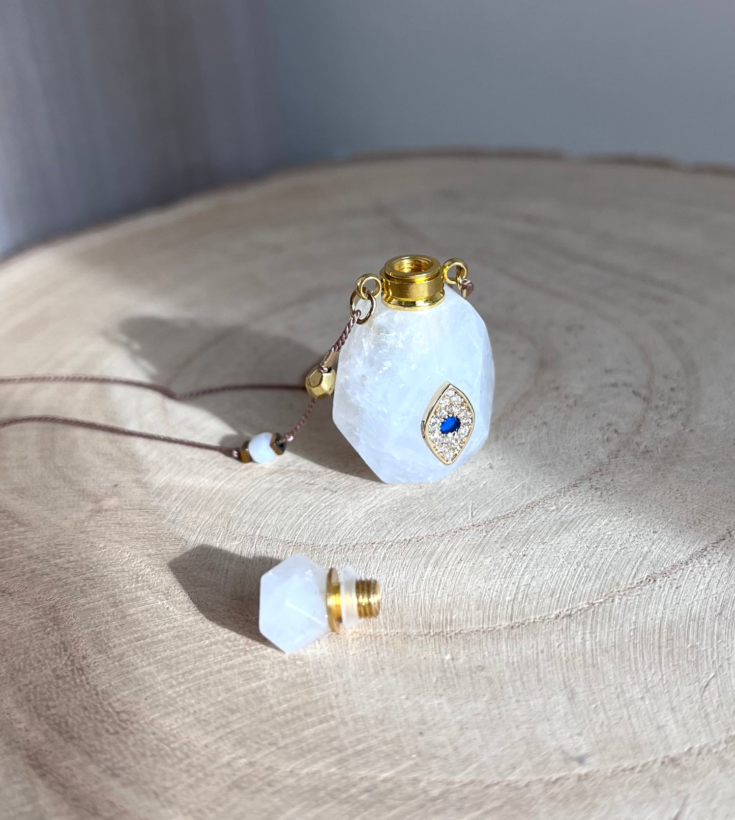 Collier fiole Quartz