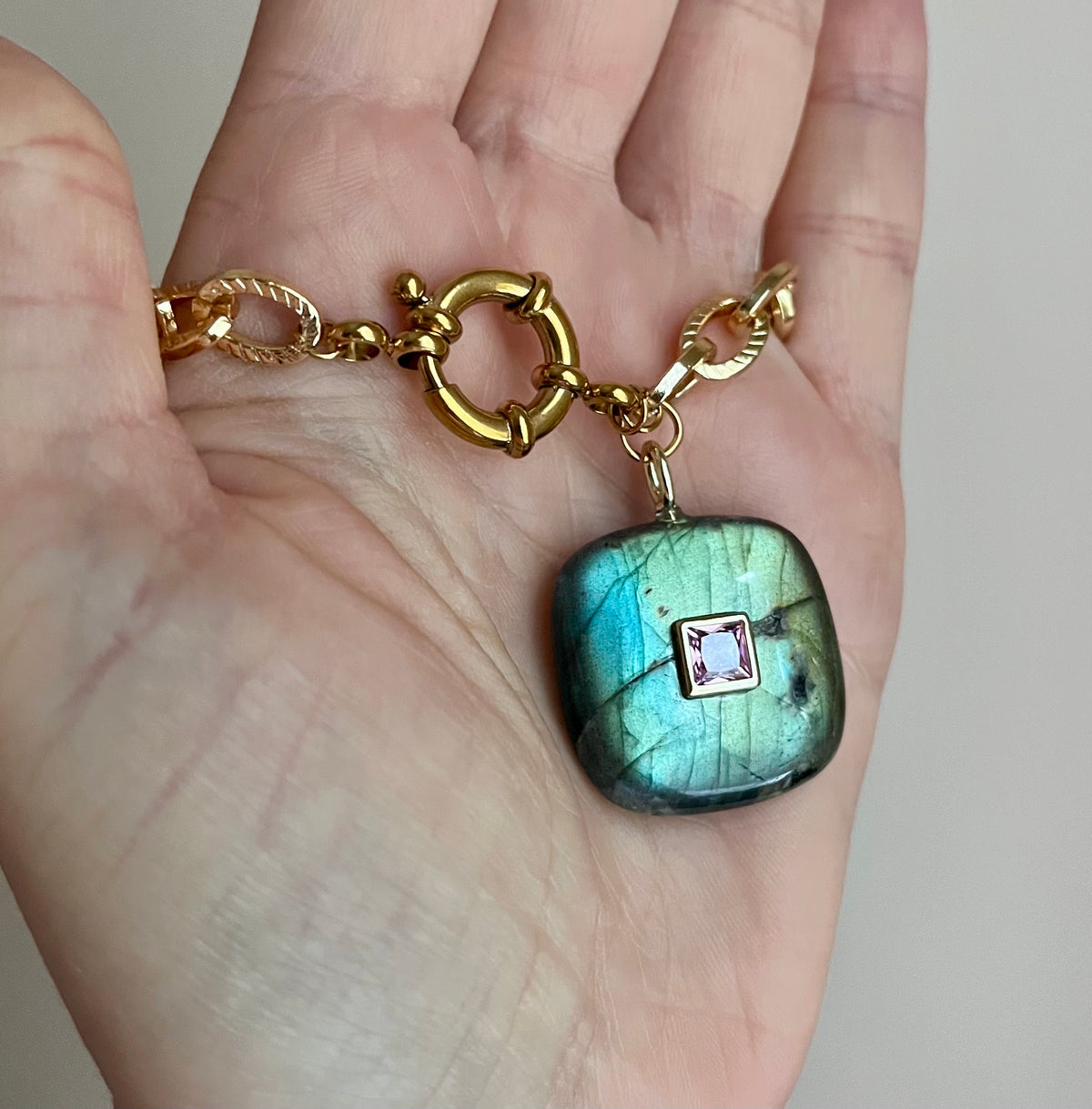 Bracelet Talisman Labradorite