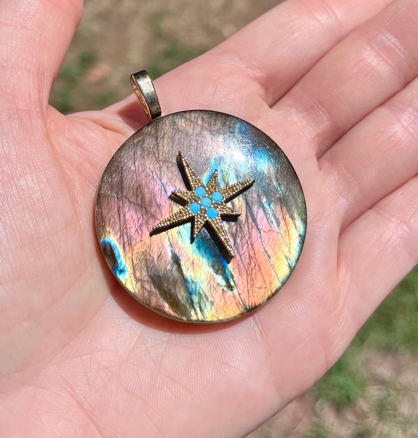 Pendentif Labradorite