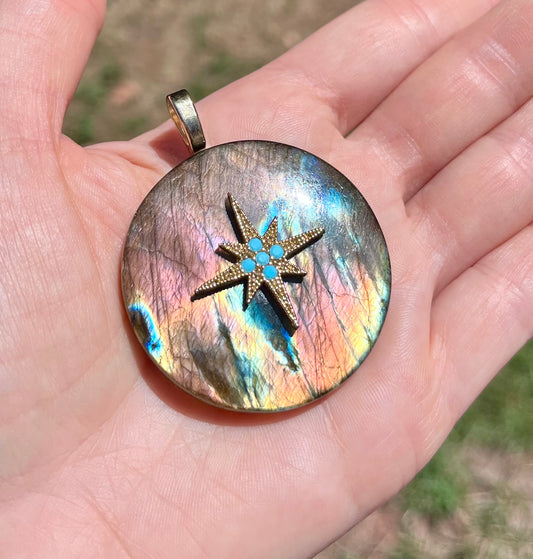 Pendentif Labradorite