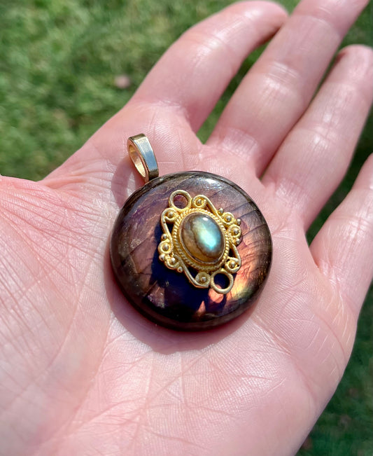 Pendentif Labradorite