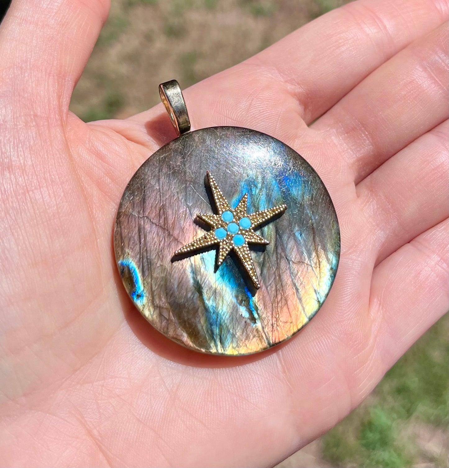 Pendentif Labradorite