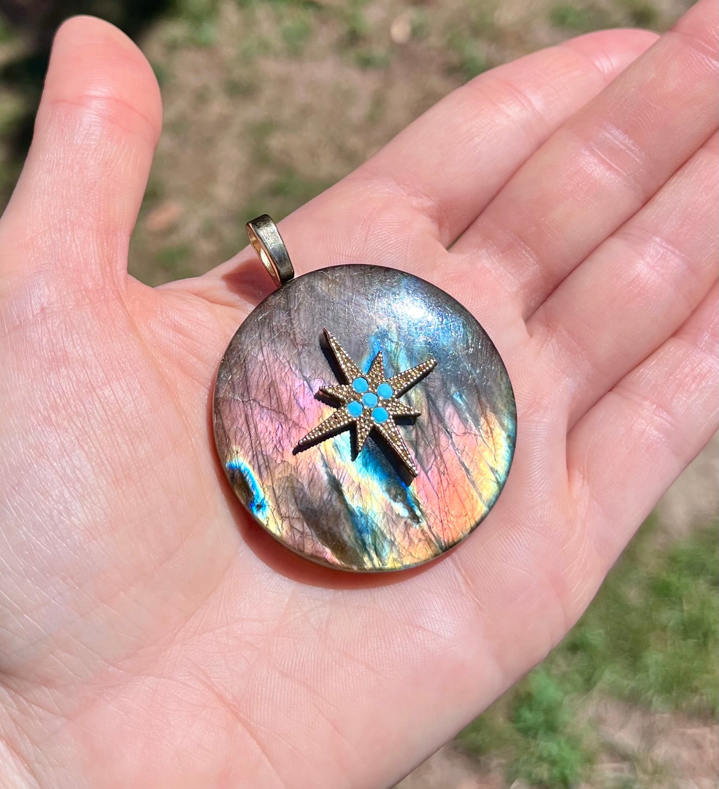 Pendentif Labradorite