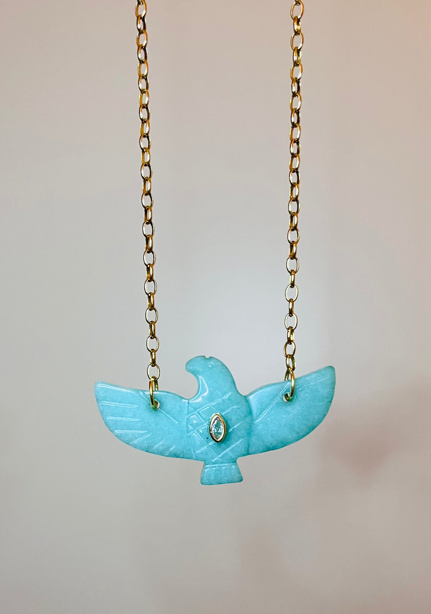 Collier phœnix Amazonite