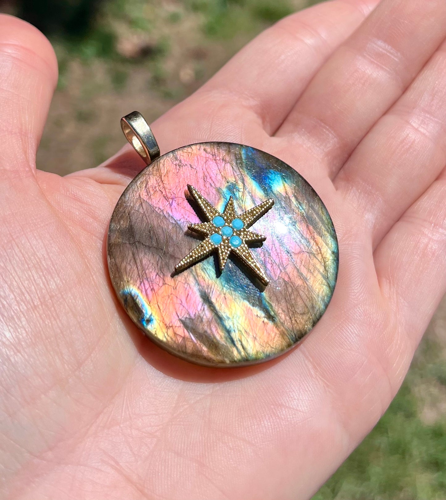 Pendentif Labradorite