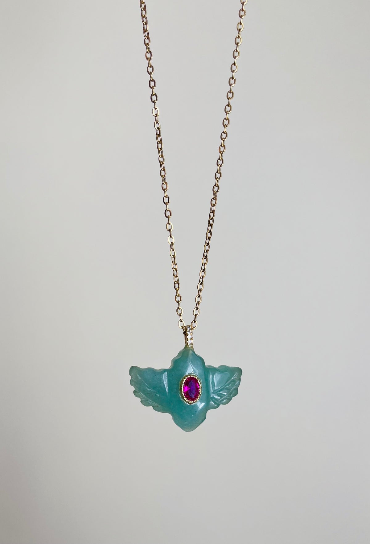 Sautoir talisman Aventurine