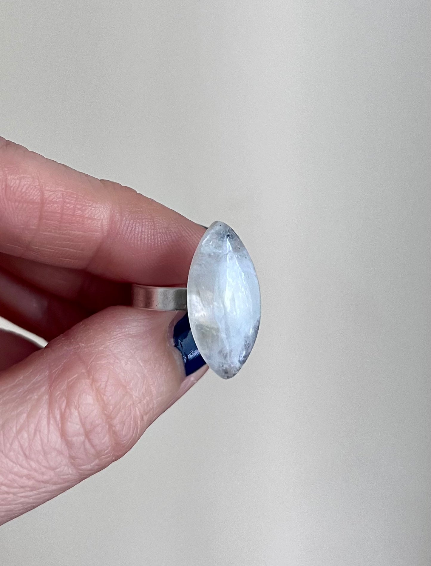 Bague argent 925 et Pierre de Lune