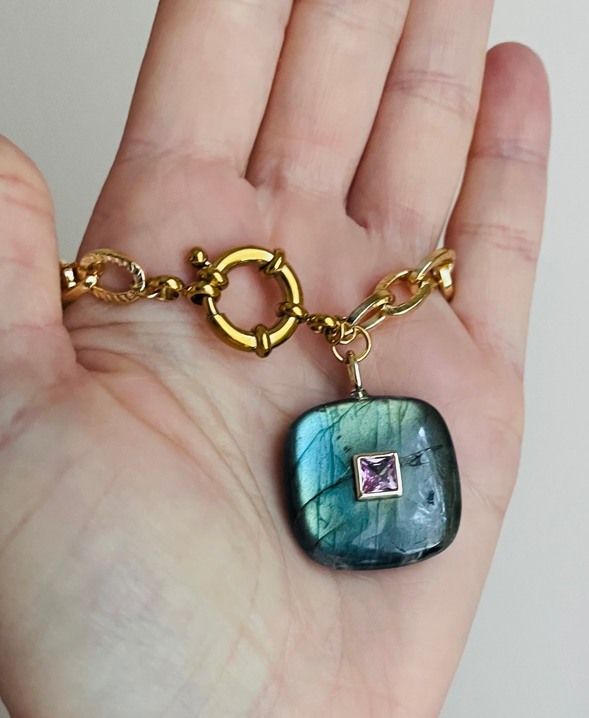 Bracelet Talisman Labradorite