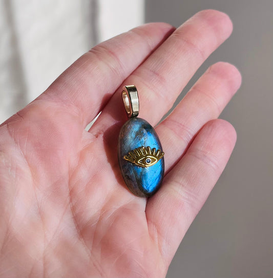 Pendentif Labradorite