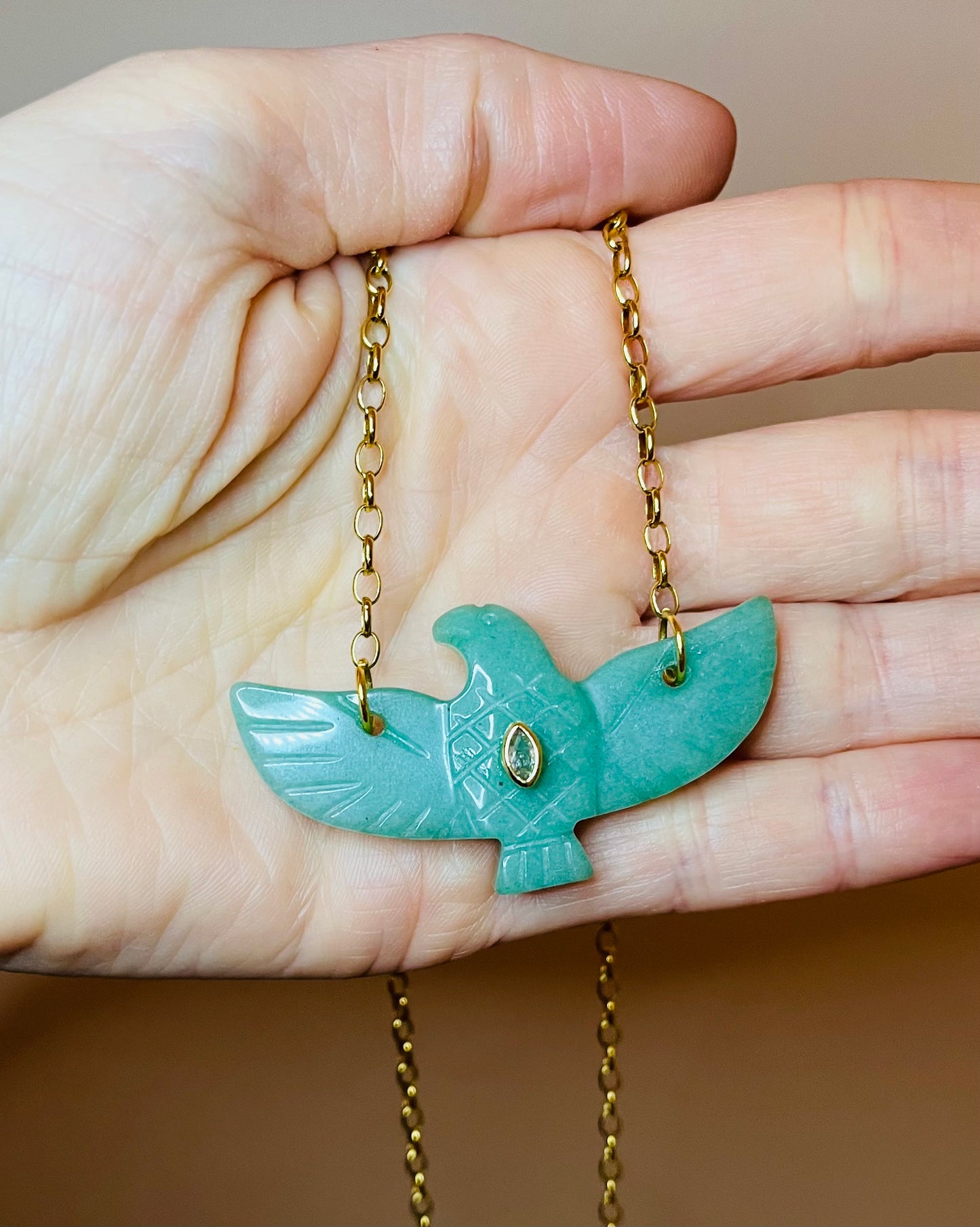Collier phœnix Amazonite