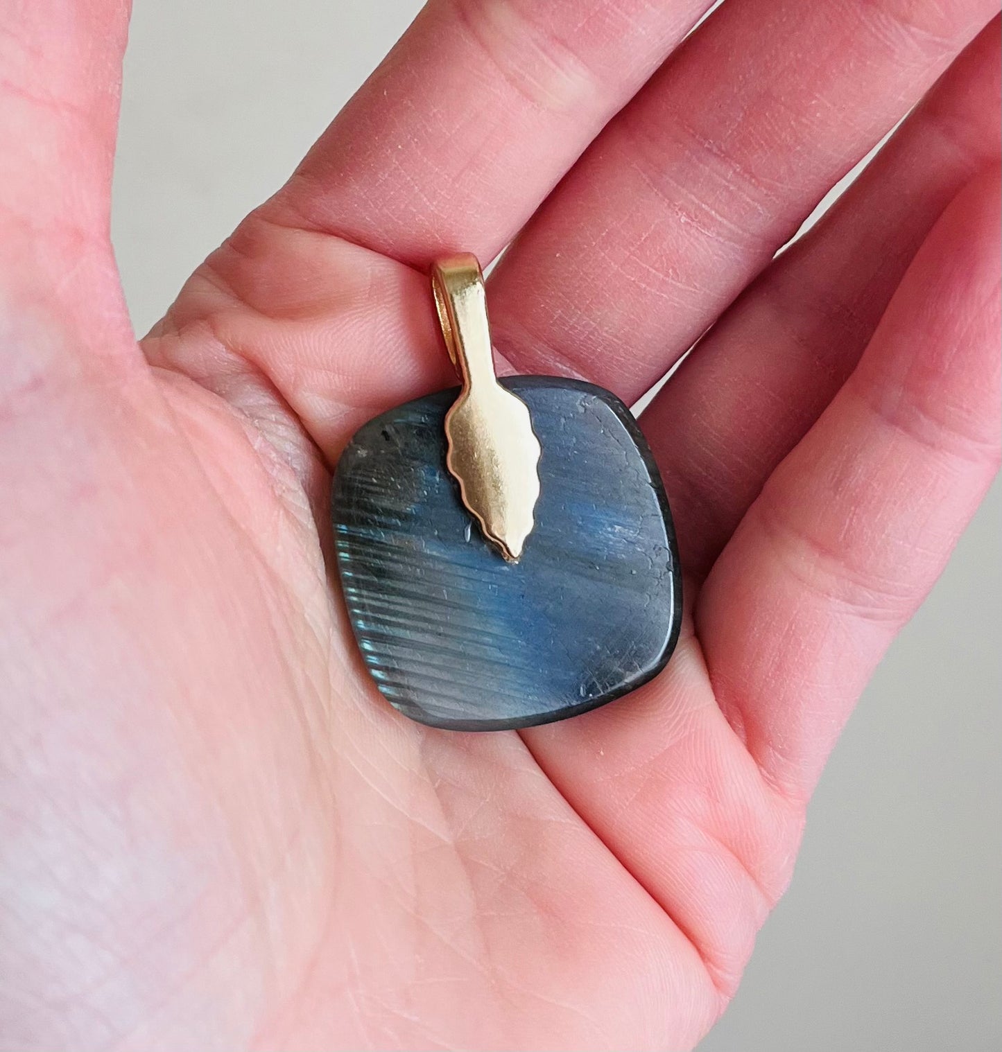 Pendentif Labradorite - Éloignement des énergies négatives
