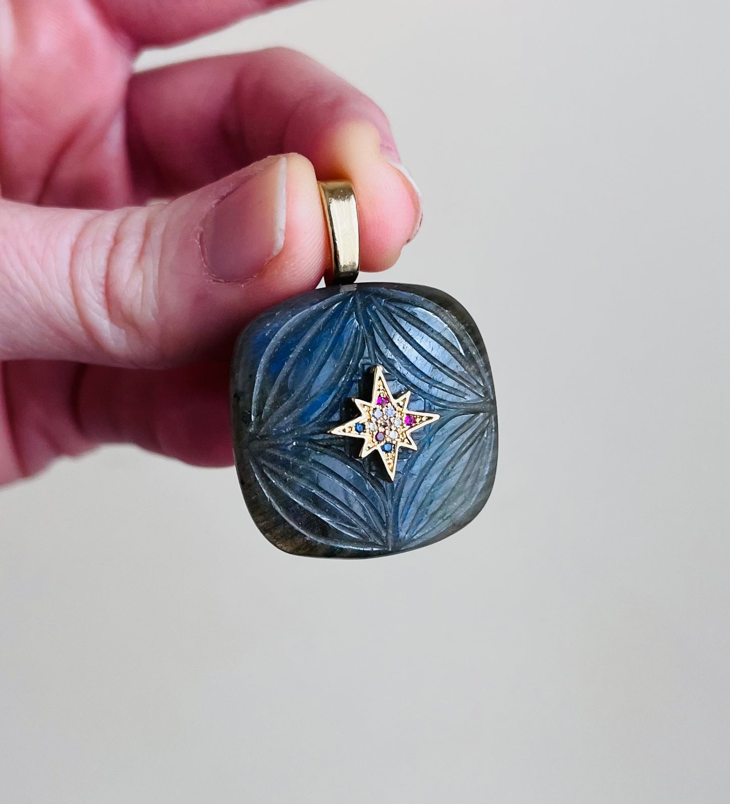 Pendentif Labradorite - Éloignement des énergies négatives