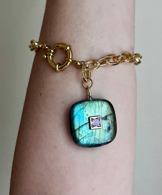 Bracelet Talisman Labradorite